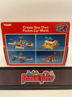 Tomy 1983 Pocket Cars Lube Rack Play Set