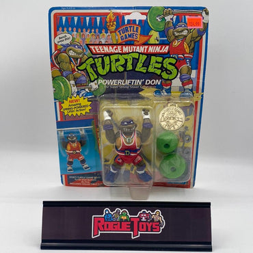 Playmates 1992 Turtle Games Teenage Mutant Ninja Turtles Powerliftin’ Don - Rogue Toys