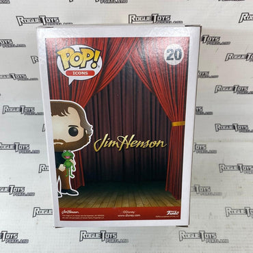Funko POP! Icons Jim Henson with Kermit #20 - Rogue Toys
