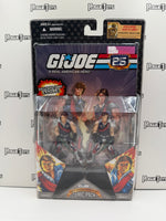 Hasbro G.I. Joe A Real American Hero (ARAH) 25th Anniversary Comic Pack Crimson Guard Commanders Tomax & Xamot