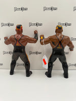 OSFTM WCW Collectible Wrestlers Tag Team Wrestlers Series 1 Harlem Heat: Stevie Ray & Booker T (with Black Gear) (LJN Style)