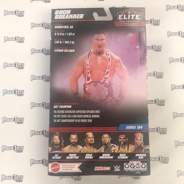 Mattel WWE Elite Collection Series 104 Bron Breakker