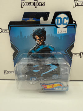 Mattel Hot Wheels Character Cars DC First Appearance Nightwing