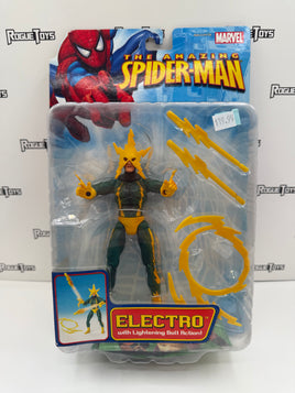 ToyBiz The Amazing Spider-Man Electro with Lightning Bolt Action!