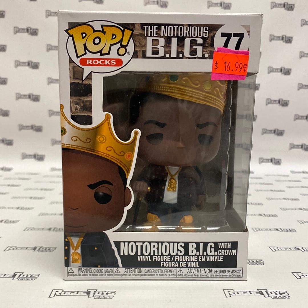 Funko POP! Rocks The Notorious B.I.G. Notorious B.I.G. with Crown - Rogue Toys