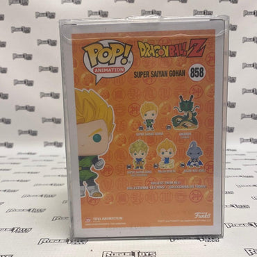Funko POP! Animation Dragon Ball Z Super Saiyan Gohan (Glows in the Dark) (Entertainment Earth Exclusive Limited Edition)