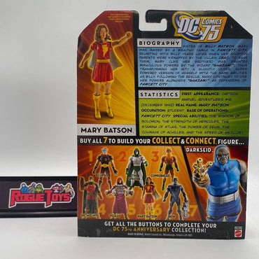 Mattel DC Universe Classics 75th Anniversary Mary Batson w/ Collector Button