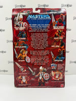 Mattel Masters of the Universe (MOTU) Battle Sound He-Man Figure & Diamond Ray of Disappearance Video