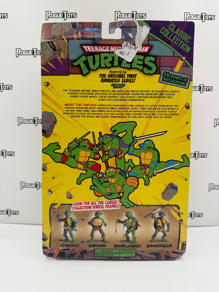 Playmates Teenage Mutant Ninja Turtles (TMNT) Classic Collection Rapha ...