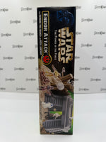 Kenner Star Wars The Power of the Force Rebel Alliance Endor Attack w/ Swinging Tree Branch & Rock Launcher!