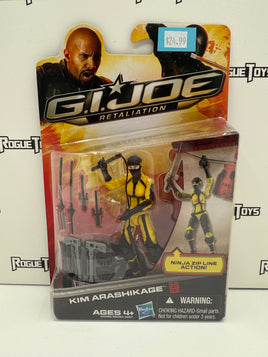 Hasbro G.I. Joe Retaliation Kim Arashikage (Ninja Zip Line Action!)