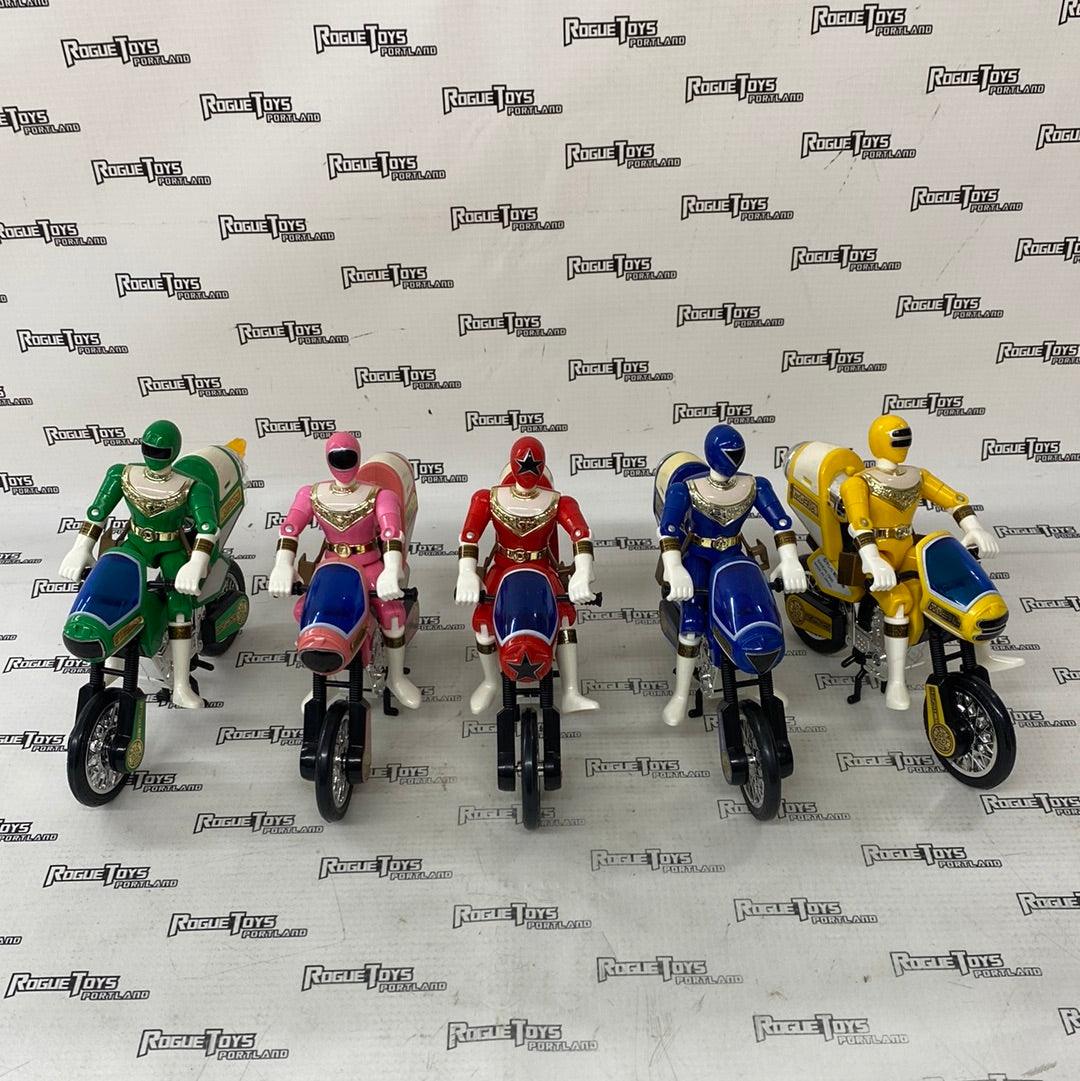 Vintage Bandai Japan Power Rangers Zeo With Cycles Set of 5 - Rogue Toys