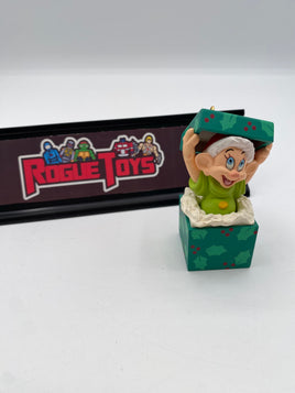 Disney Snow White Dopey Present Ornament