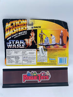 Kenner Star Wars Action Masters Die Cast Metal Collectibles 4 Pack C-3PO | Princess Leia Organa | R2-D2 | Obi-Wan Kenobi