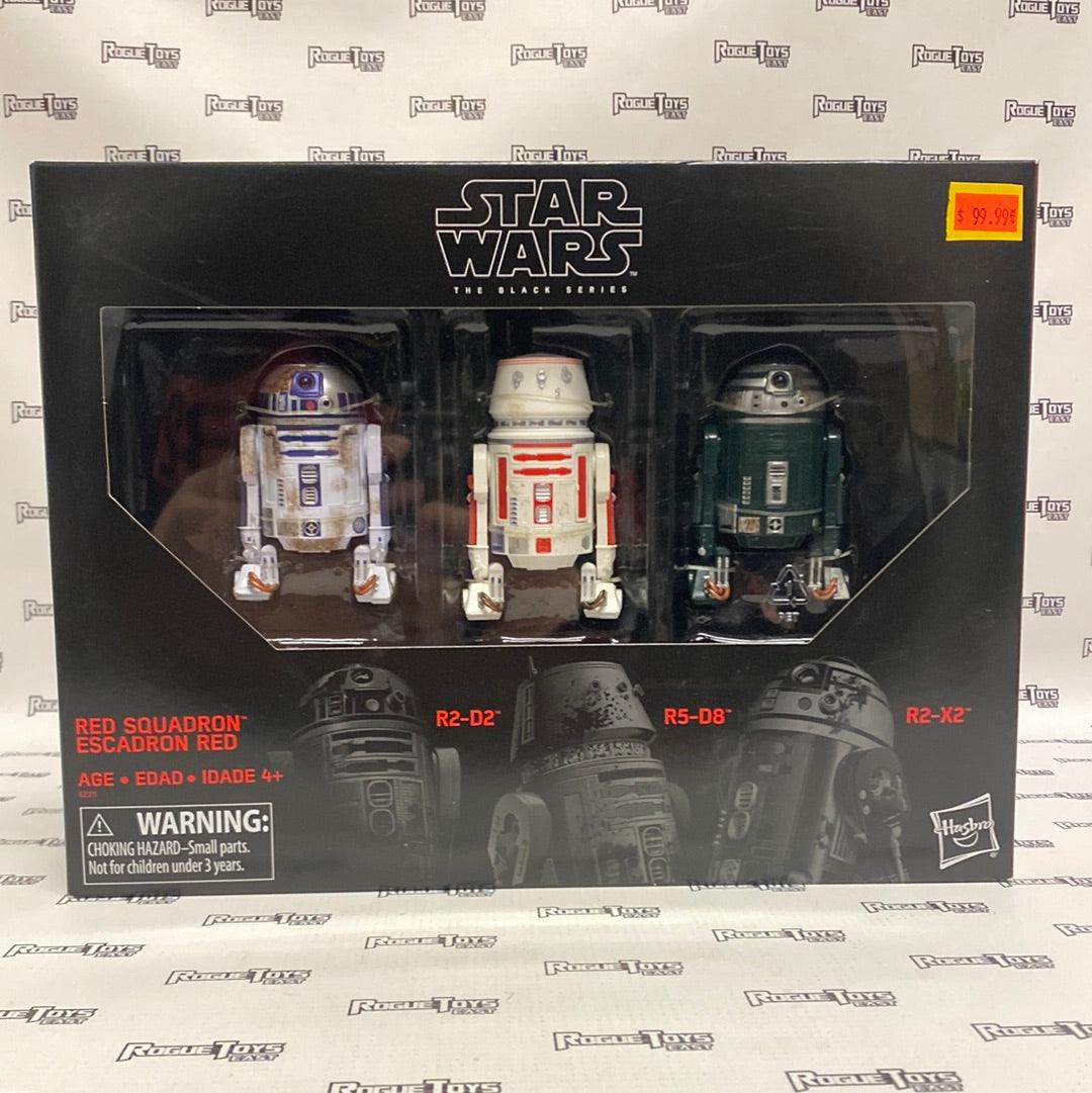 Hasbro Star Wars The Black Series Red Squadron R2-D2 / R5-D8 / R2-X2 - Rogue Toys