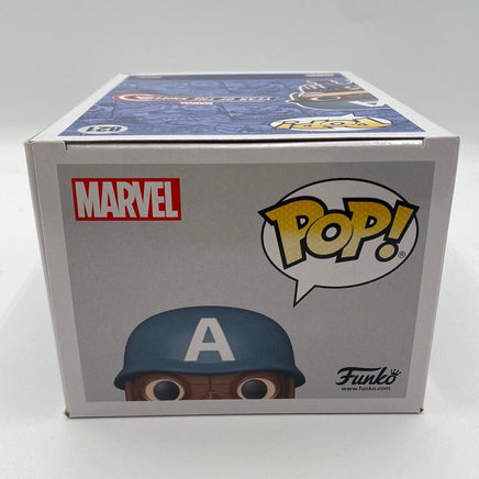 Funko POP! Marvel WWII Ultimates Captain America (Marvel Collector Corps Exclusive) - Rogue Toys