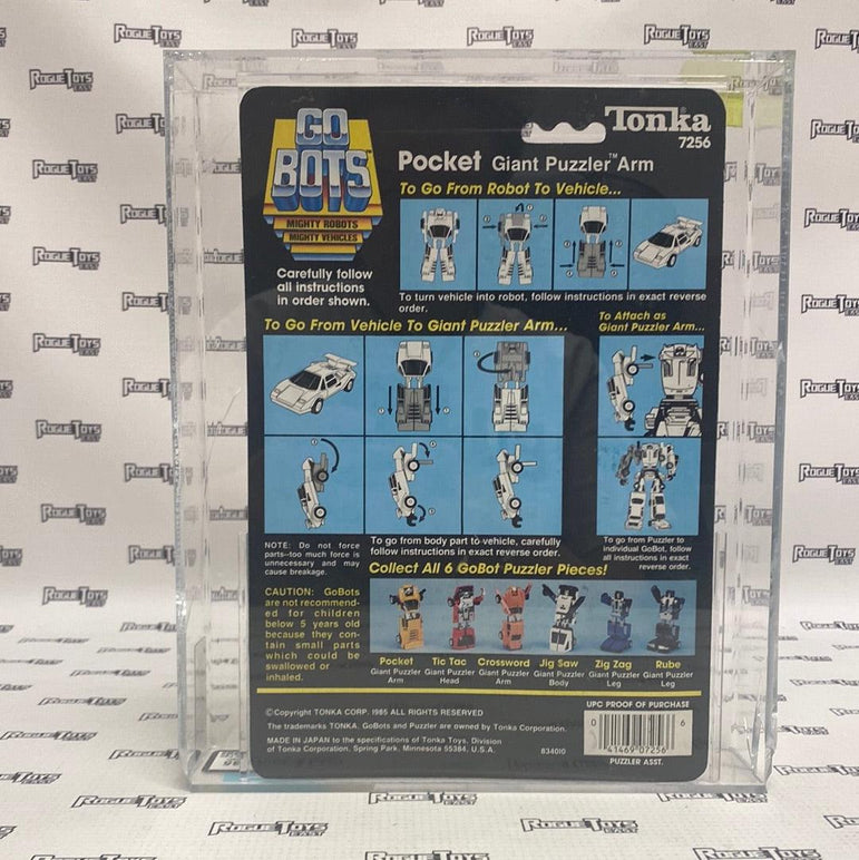 Tonka 1985 Go Bots Pocket Giant Puzzler Arm - Rogue Toys