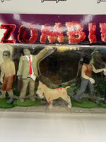 Accoutrements Glow-in-the-Dark Flesh Eating Zombies Playset