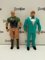 Mattel WWE Basic Flashback Series 1 Sgt. Slaughter & The Million Dollar Man (Walmart Exclusives)