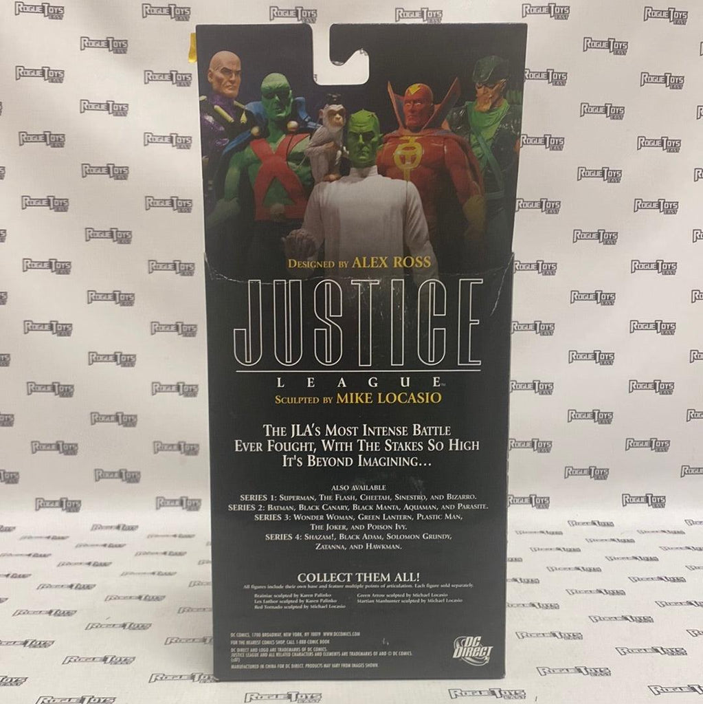 Dc direct justice league martian manhunter translucent collector actio