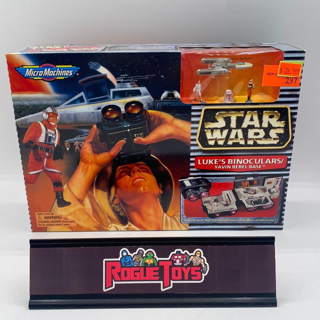 Galoob 1996 Micro Machines Star Wars Luke’s Binoculars/Yavin Rebel Base
