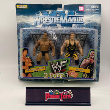 Jakks Pacific WWF 2 Tuff 2 The People’s Champion The Rock & Owen Hart