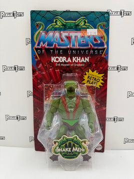 Mattel Masters of the Universe (MOTU) Snake Men Retro Style Kobra Khan