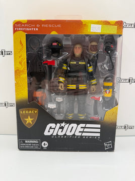 Has to G.I. Joe Classified Series Legacy Collection Search & Rescue Firefighter