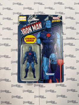 The Invincible Iron Man (Stealth Armor) from the Hasbro Marvel Legends Retro 375 Collection