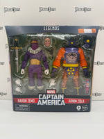 Hasbro Marvel Legends Captain America Baron Zemo & Arnim Zola