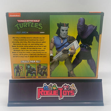 NECA Reel Toys Nickelodeon Teenage Mutant Ninja Turtles Casey Jones vs. Foot Soldier (Slashed) - Rogue Toys
