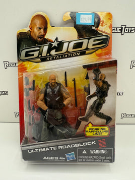 Hasbro G.I. Joe Retaliation Ultimate Roadblock (Working Rappelling Line!)