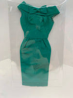 Mattel Barbie Fashions PAK Emerald Green Sheath Dress