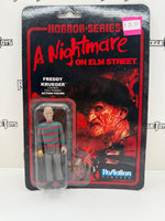 Super7 ReAction Figures Horror Series A Nightmare on Elm Street Freddy Krueger Fully Posable Action Figure