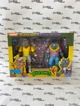 NECA TMNT Cartoon Vacation Bebop & Rocksteady (Open Box-Incomplete)