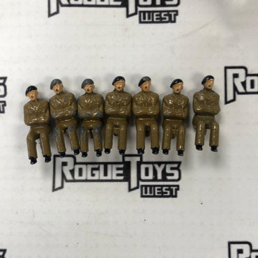 Vintage Dinky Super Toys 603 Army Personnel Seated Made in England - Rogue Toys