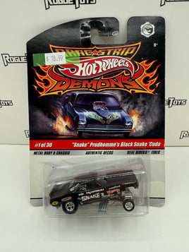 Mattel Hot Wheels Drag Strip Demons #1 of 30 “Snake” Prudhomme’s Black Snake ‘Cuda