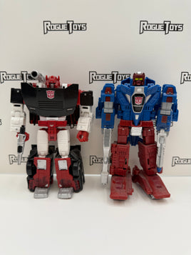 Hasbro Transformers War for Cybertron Siege Autobot Alphastrike Counterforce Slamdance / Covert Clone Sideswipe / Trenchfoot (Amazon Exclusive)