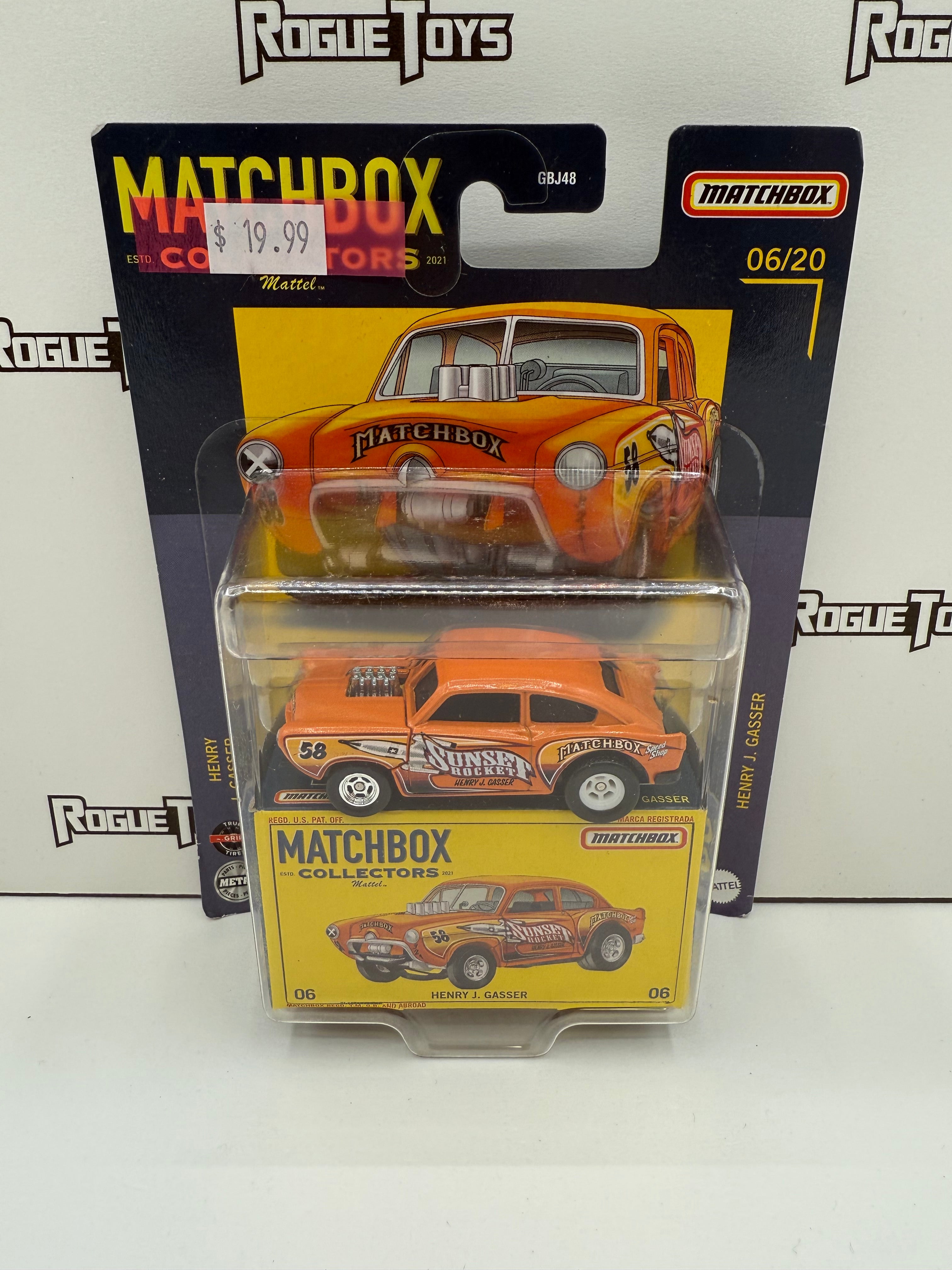 Mattel Matchbox Collectors 06/20 Henry J. Gasser| Rogue Toys