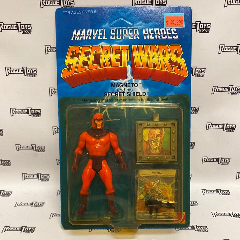 Mattel 1984 Marvel Super Heroes Secret award Magneto and his Secret Shield
