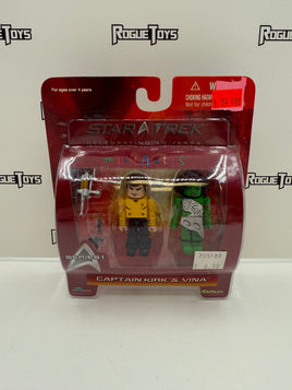 Diamond Select Toys Star Trek Minimates Series 1 Captain Kirk & Vina 2-Pack