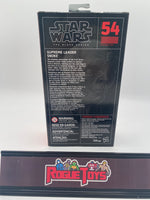 Hasbro Star Wars The Black Series Supreme Leader Snoke