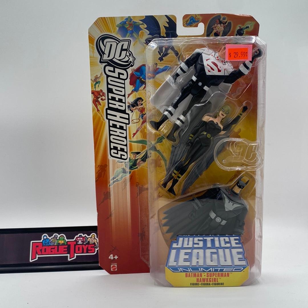 Mattel DC Superheroes Justice League Unlimited Batman | Superman | Hawkgirl - Rogue Toys