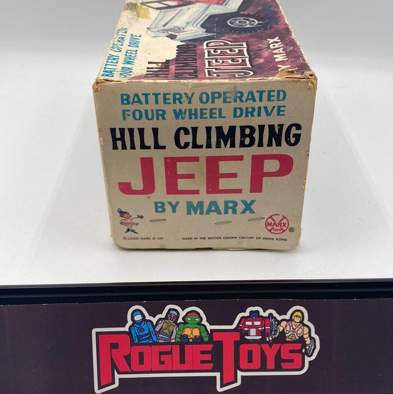 Marx Hill Climbing Jeep w/ Box (Works) - Rogue Toys