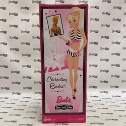 Mattel 2008 Barbie Then and Now Bathing Suit Doll