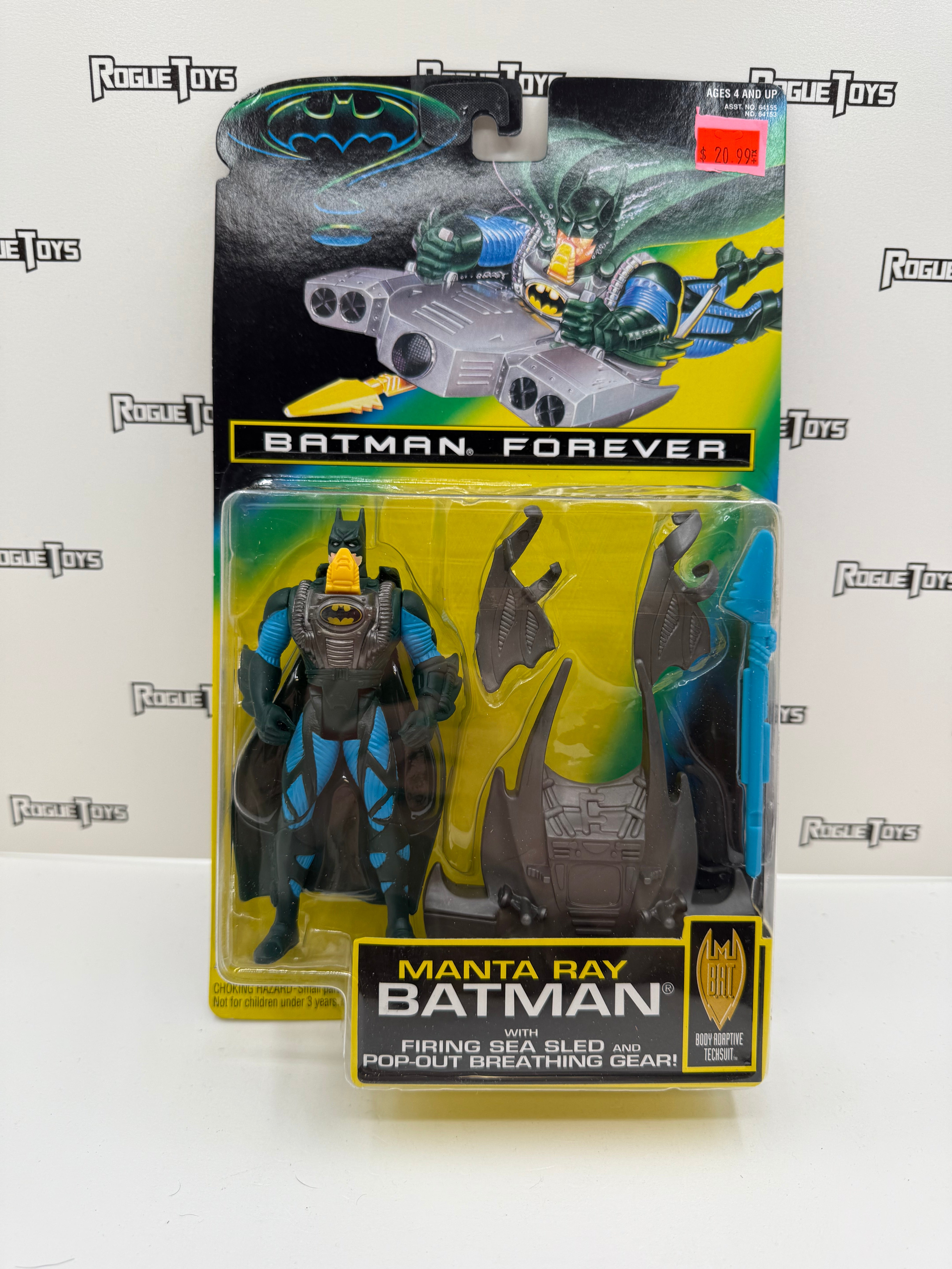 Kenner DC Batman Forever Manta Ray Batman| Rogue Toys