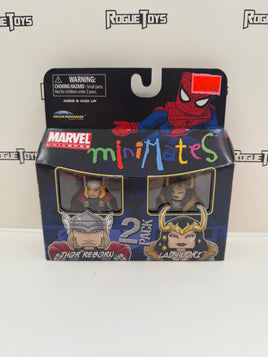 Diamond Select Toys Marvel Universe Minimates Thor Reborn & Lady Loki 2-Pack