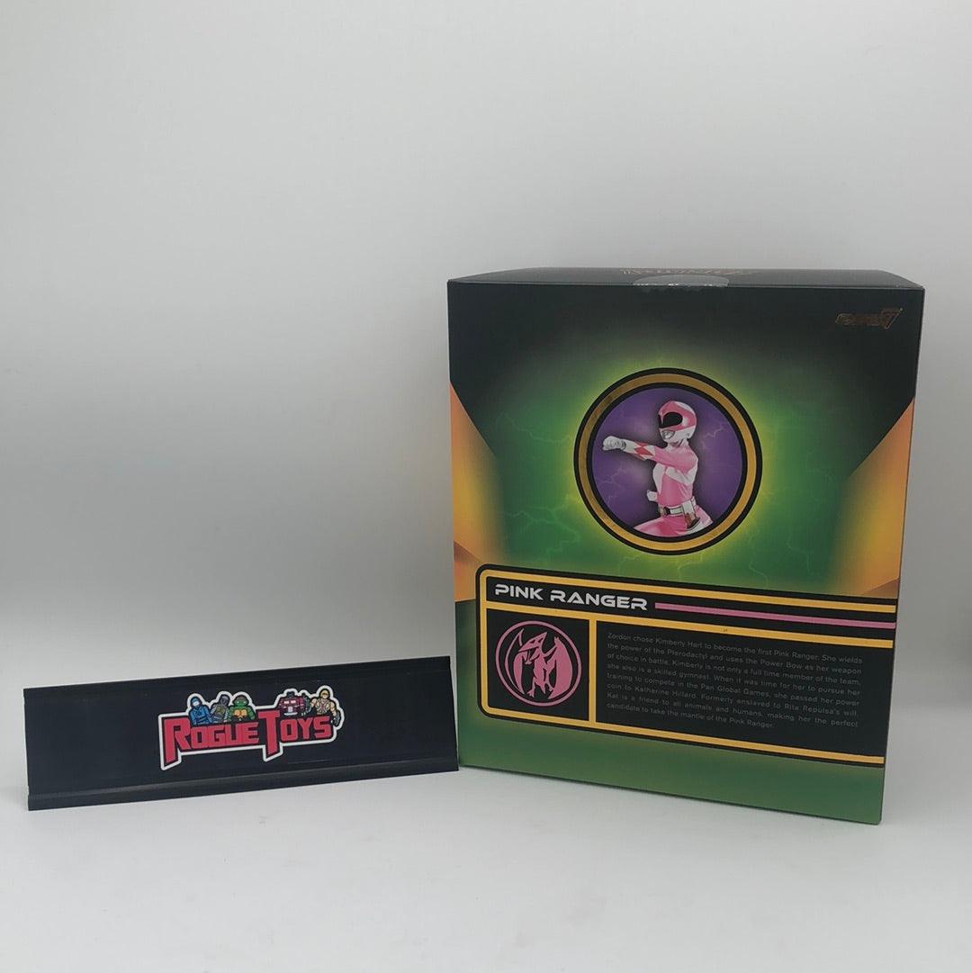 SUPER 7 Ultimates Mighty Morphin Power Rangers Pink Ranger| Rogue Toys