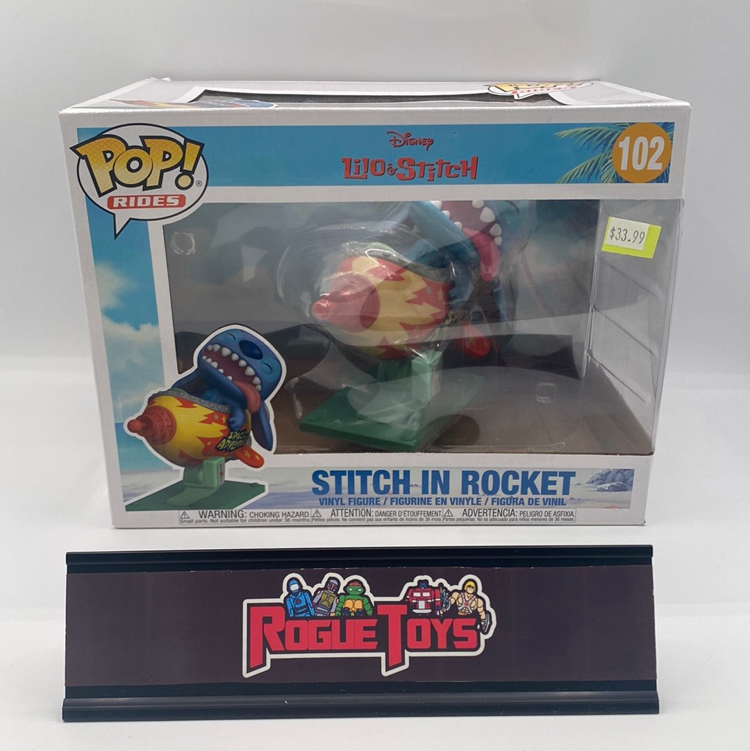 Funko POP! Rides Disney Lilo & Stitch Stitch in Rocket