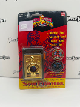 Bandai Mighty Morphin Power Rangers Spin Fighters Red Ranger & Rita Repulsa